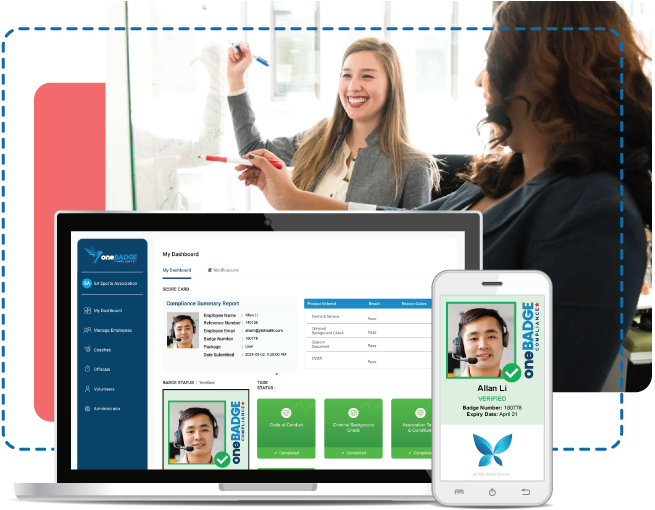 oneBADGE Dashboard
