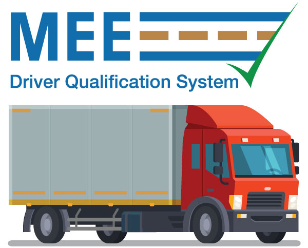 Transport Truck with MEE Logo